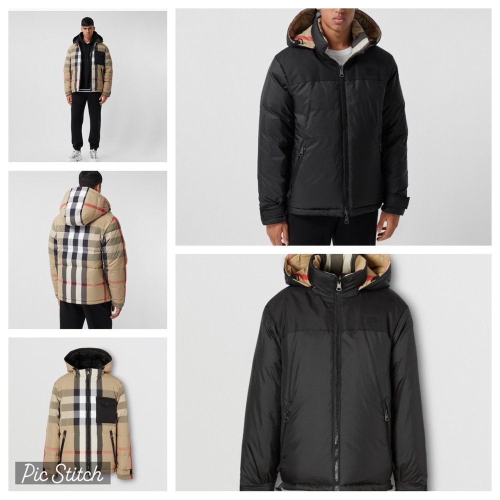 Burberry Man’s Reversible Down Jacket - Picture 15 of 16